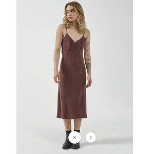 Thrills Chelsea Slip Dress in Port NWT